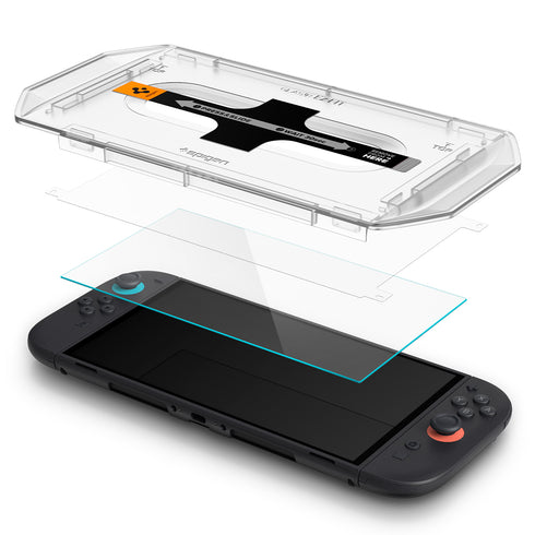 Spigen Nintendo Switch 2 螢幕保護貼 GLAS.tR EZ Fit